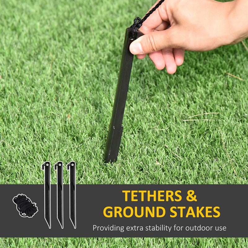 7.5ft Inflatable Christmas Santa Claus with LED Air Blown Xmas Décor Holiday Outdoor Yard Decoration