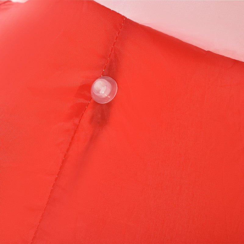 4ft Christmas Inflatable Decoration with Santa Claus Skiing for Party Holiday