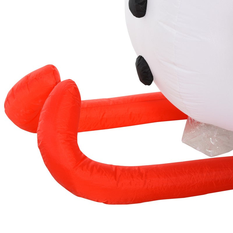 1.7m LED Polyester Snowman Christmas Inflatable